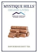Mystique Hills Organic Raw Burdock Root Tea 50 g - Fast UK Delivery