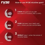 RYZE Nicotine Gum 2mg | Royal Paan | Soft Chew| Aids in Quitting Smoking & Chewing | Smoking Cessation | 3 gums | Single Pack x Pack of 30 - Image 6