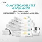 Olay Niacinamide Face Cream | Clear and Even Skin | Fights Dullness and Provides Radiant Glow| Normal, Oily, Dry, Combination Skin | Paraben and Sulphate Free | 50g - Fast UK Delivery - Image 4