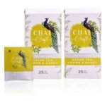 Chai Craft Green Tea Lemon Honey (50 Teabags) I Pure Organic Green Tea Blended with Lemon and Honey extracts I Helps boost metabolism & weight management I 25X2 Teaboxes - Fast UK Delivery - Image 2