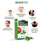 INDUS VALLEY Bio Organic Neem Powder | Organic Azadirachta indica, 100% Organic & Chemical Free Hair Cleanser For Healthy Hair - 200gm - Fast UK Delivery - Image 5