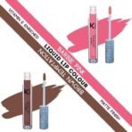 KINDED Liquid Lip Colour Vitamin E Enriched No Transfer Waterproof Long Stay Lipsticks Lip Gloss Set for Girls Women (Pack of 2, 6 ml each, Matte Finish, Shades Barbie Pink & Brown Temptation) - Fast UK Delivery - Image 3