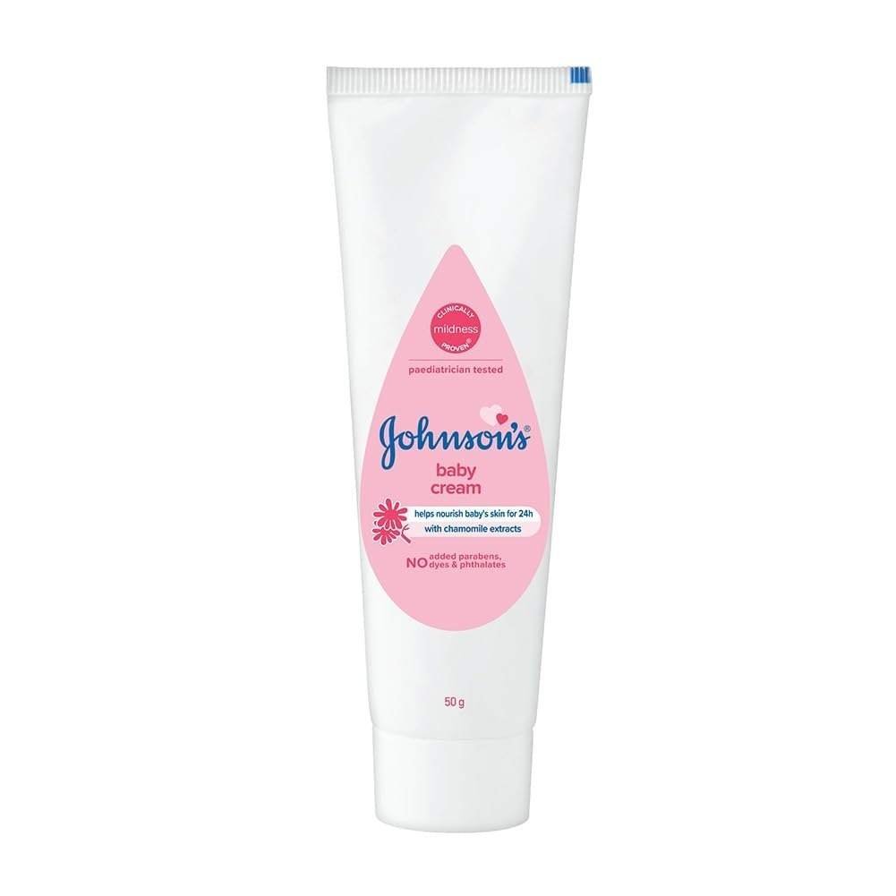 uk41iLh-UqyL-1.jpg Johnson's Baby Cream, 50g - Fast UK Delivery - Image 1