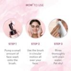 WOW Skin Science Himalayan Rose Foaming Face Wash with Built-in Face Brush - 150mL - Fast UK Delivery - Image 7