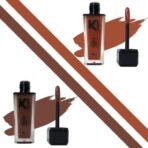 KINDED Lip Eye and Cheek Tint Combo for Women Girls Longlasting Moisturizing Vitamin E Liquid Lip Colour Lipstick Eyeshadow Blush (Matte Finish, Brown Temptation & Choco Brown, 9 ml each) - Fast UK Delivery - Image 2