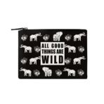 Colorbar Co-Earth The Trumpet Flat Pouch - Carbon Black - Fast UK Delivery - Image 2