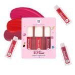 MyGlamm POPxo Makeup- Matte Finish Liquid Lipstick Kit - OG Crew -1.5g (Set of 3) | Blair, Cheryl, & Emily (Wine Red, Pink, Britgh Red) Shade | Enriched with Cocoa Butter & Vitamin E - Fast UK Delivery - Image 2