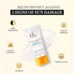 O3+ Bridal Radiance Sunscreen SPF 50 PA +++ Dry Touch & Ultra Light Non-greasy and leaves no white cast Prevents Damage From UVA | UVB | HEV | IR | Dermatologist Tested | 75g - Fast UK Delivery - Image 7