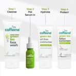 mCaffeine Complete Morning Skincare Regime with Face Wash, Face Serum, Face Moisturizer & SPF 50 Sunscreen | With goodness of Vitamin C & Niacinamide | Value Pack of 4 - Fast UK Delivery - Image 4
