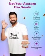 True Elements Flax Seeds 500g - Alsi Seeds | Flax Seeds for Hair Growth | Raw Seeds for Eating | Source of Iron & Dietary Fibre | Rich in Protein - Fast UK Delivery - Image 5