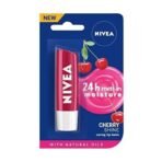 NIVEA Lip Balm, Fruity Cherry Shine, 4.8g and NIVEA Lip Balm, Original Care, 4.8g - Fast UK Delivery - Image 3