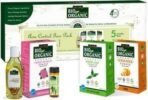 INDUS VALLEY Acne Control Facemask Rose Petals,Orange Peel, Neem, Almond Oil,Tea Tree Oil | Beauty Gift Set, Pack (30g+30+30=90g, 25ml+5ml=30ml) - Fast UK Delivery
