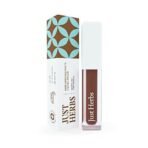 Just Herbs Ayurvedic Creamy Matte Long Lasting Liquid Lipstick, Lightweight & Hydrating Lip Colour with Liquorice & Sweet Almond Oil - Liquorice Brown - Fast UK Delivery - Image 2