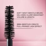 L'Oreal Paris Volumising Mascara, Waterproof, Enriched Caring Formula, Smudge-Proof Wear, Lash Paradise, Colour: Black, 7.6 ml - Fast UK Delivery - Image 6