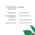 Kapiva Karela Jamun Juice | Helps Control Blood Sugar Level and Lower Bad Cholesterol | Diabetic Care (1L) - Fast UK Delivery - Image 6