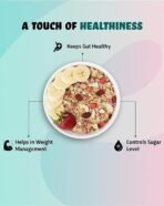 True Elements Multigrain Oatmeal 1kg - With Rolled Oats and 27% Millets (Jowar, Barley & Amaranth Puffs) | Overnight Oats | 100% Wholegrain Cereal | Oatmeal with chia, flax seeds & almonds | Freeze-dried fruits & Cranberries - Fast UK Delivery - Image 6