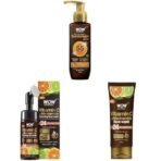 WOW Skin Science Sunscreen For All Skin Types Spf 55 Pa+++ Matte Look Ultra Light& Brightening Vitamin C Foaming Face Wash&Brightening Vitamin C Face Wash,Pack Of 1 - Fast UK Delivery - Image 2