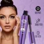FASHION COLOUR Volume Max Ultra Curl Mascara | Volumizing | Smudge Resistant, Water Resistant | Extreme Volume | Lengthening Mascara for Eyes | Jet Black Colour | Lightweight | 8ml - Fast UK Delivery - Image 7
