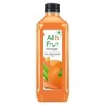 Alo frut Orange Fruit Drink with Tasty Aloevera Chunks & Juice | Goodness of Fruits and Aloevera | Ready-to-Serve Fruit - 150 ml (Pack of 30) - Fast UK Delivery - Image 2
