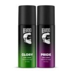 Beardo Glory & Pride Perfume Body Spray (Set of 2) Get compliments with Long lasting Fougere, Aromatic Deodorant Brand | Gift For Brother | Gift For Friends - Fast UK Delivery - Image 2