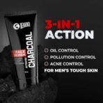 Beardo Charcoal Facewash, 50ml & Peel Off Mask, 50g| For Deep Pore Cleaning and Removes Dirt | Face Mask for Glowing Skin | Gift Hamper for Men | Valentines day gift for husband | Gift for boyfriend | Gift for Men - Fast UK Delivery - Image 5