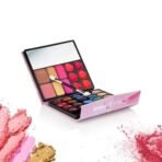 Hilary Rhoda The Book of Makeup | 20 Eyeshadows | 2 Highlighters | 2 Blushes | 2 Contours | 6 Cream Lip Glosses | Dual Ended Brush | Long Lasting | Blends Easily- 23.4g (Shade 2) - Fast UK Delivery - Image 2