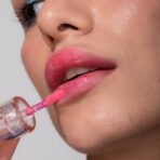 mCaffeine Shades Lip & Cheek Glow Tint | Multipurpose & Blendable | Longlasting Dewy Finish | Hydrating & Nourishing | Highly Pigmented Gel Formula | Lipstick | Blush for Women - Shade: Tulip | 3 ml - Fast UK Delivery - Image 6