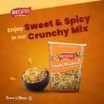 Bikano Shahi Mixture Namkeen| Crunchy Dry Fruits Peas & Peanuts| Crunchy & Tasty, 1000g Pack - Fast UK Delivery - Image 4