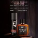 Beardo Whisky Smoke Perfume for Men Giftset |Eau De Parfum 100ml + Body Spray for men 120ml | Spicy, Woody - Oudh | Long Lasting Mens Perfume | Date night fragrance | Valentines day gift for husband | Gift for boyfriend | Gift for Men - Fast UK Delivery - Image 5