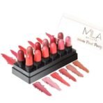 MILA Beaute Minis Pout Party Lipstick for Women | Matte Finish Lipstick Set of 12 Pieces (Shade-A, 12g) Pro Matte Lipstick | Creamy Matte Lipstick | Shade - Naina, 4.2g - Fast UK Delivery - Image 6
