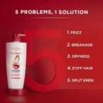 L'Oreal Paris Repairing Shampoo + Restoring Conditioner + Smoothening and Repairing Serum For Damaged and Weak Hair, With Pro-Keratin, Ceramide+UV Filter, Total Repair 5, Bundle pack - Fast UK Delivery - Image 5