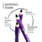 Plum Naturstudio All-Day-Wear Kajal | Water & Smudge-Proof | 24-Hour Long Stay | Intense Matte Black | Gel Finish | 2-In-1 Kajal & Eyeliner | Suitable for Sensitive Eyes & Contact Lenses | Includes Sharpener | 1.2g - Fast UK Delivery - Image 4
