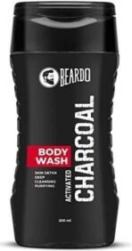 Beardo Activated Charcoal Anti-Pollution Body Wash, 200ml | Deep Pore Cleaning | Removes Dirt & Impurities | Oil Control | Cleanses & Detoxifies Deeply | For Men - Fast UK Delivery - Image 2