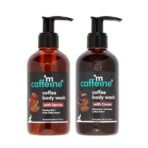 mCaffeine Coffee Body Wash Combo Value Pack with Berries & Cocoa Shower Gels | Refreshing Aroma with Detan & Deep Cleansing Benefits | Shower Gel | For Men & Women and All Skin Types | 400ml - Fast UK Delivery - Image 2