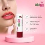 Sebamed Lip defense 4.8gm, Cherry | SPF 30 |Tinted Lip balm for Dry & Chapped lips with natual oil & Vitamin E | UV protection | Dermatologically tested - Fast UK Delivery - Image 6