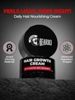 BEARDO Hair Growth Cream, 75 Grams|Daily Hair Nourishing Cream For Men|Hair Cream With Redensyl And Biotin|Hair Moisturizing|Non-Sticky|Onion Oil Hair Cream - Fast UK Delivery - Image 4