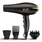 Beardo Studio Professional Tornado Hair Dryer with 2000 Watts Power | AC Motor, Concentrator, Diffuser, 2 Speeds, 3 Temperature Settings & Cool Shot feature | Suitable for Professional Drying Experience | Gift For Brother | Gift For Friends - Fast UK Delivery - Image 2