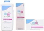 Sebamed Baby Massage Oil, 150ml & Baby Powder, 200g & Baby Cleansing Bar - 100 g Combo - Fast UK Delivery - Image 2