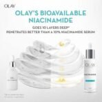 Olay Face Serum | Clear and Even Skin | Fights Dullness and Provides Radiant Glow| Normal, Oily, Dry, Combination Skin | Paraben and Sulphate Free (30ml, Niacinamide) - Fast UK Delivery - Image 4
