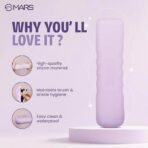 MARS Boring Silicone Brush Holder | Magnetic Anti-Fall Out | Ergonomic Grip | Portable & Travel Friendly | Soft Silicone Makeup Tools Organizer | Easy to Clean - Fast UK Delivery - Image 4