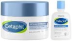 Cetaphil Gentle Skin Cleanser 125ml Hydrating with Niacinamide Vitamin B5 Optimal Hydration Replenishing Night Cream 50g Lightweight & Fast Absorption Hyaluronic Acid Blue Daisy Extract Niacinamide - Fast UK Delivery - Image 2