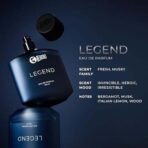 Beardo LEGEND Perfume For Men 100ml, Eau De Parfum, Intense Fresh Musky Woody, Strong Long Lasting Liquid Perfume | Valentines day gift for husband | Gift for boyfriend | Gift for Men - Fast UK Delivery - Image 5