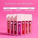 Mila Beaute Set of 7 Non Transfer Mini Liquid Lipstick Gift Set I 12 Hrs Transfer proof I With Hyaluronic Acid I Perfect For Gifting, Special Occasion, Wedding, Travel Friendly Combo for Women I Gift Pack - Fast UK Delivery - Image 5