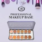 Fashion Colour Colour Correction Natural Makeup Base Full Palette - For All Skin Tones, Dermatologically Approved Creamy & Long Lasting, Total 12 Colours Available Natural Finish - Fast UK Delivery - Image 4