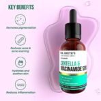 Dr. Sheth's Centella & 10% Niacinamide Face Serum| For Acne Scars, Acne Marks, Redness & Skin Irritation | Lightweight & Quick-Absorbing | Fades Discoloration & Improves Skin Texture | For All Skin Types | 30 ml - Fast UK Delivery - Image 4