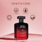 Just Herbs Intense Oud Red EDP Perfume Spray for Men, Long Lasting Up to 8 Hours Pure Fragrance Eau Da Parfum Mens Body Spray - 50 ml - Fast UK Delivery - Image 7