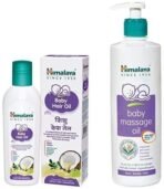 Himalaya Baby Massage Oil (500Ml)&Baby Hair Oil 200 Ml - Fast UK Delivery - Image 2