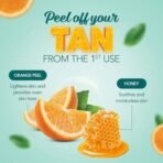 Himalaya Herbals Tan Removal Orange Peel-off Mask, 100g - Fast UK Delivery - Image 5