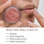 Just Herbs Ayurvedic Lip Mask, Balm For Dark, Dry & Pigmented Lips - Vegan Lip Mask For Men & Women 15gm - Fast UK Delivery - Image 4