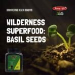 Easy Life Basil Seeds 400g (Tukmaria Seeds - Sabja Basil Seeds) - Fast UK Delivery - Image 7